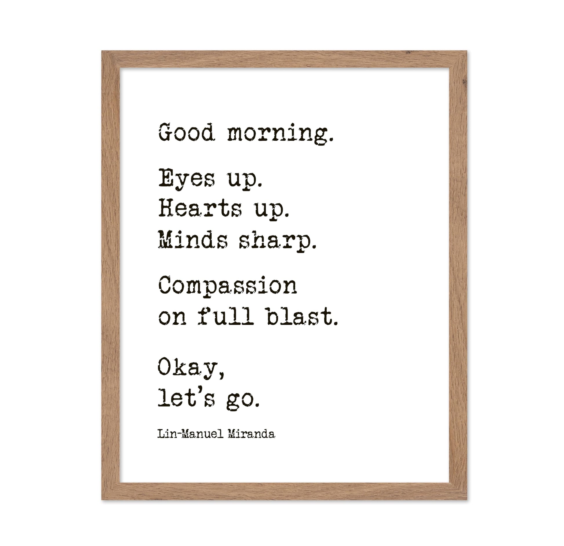 Good Morning