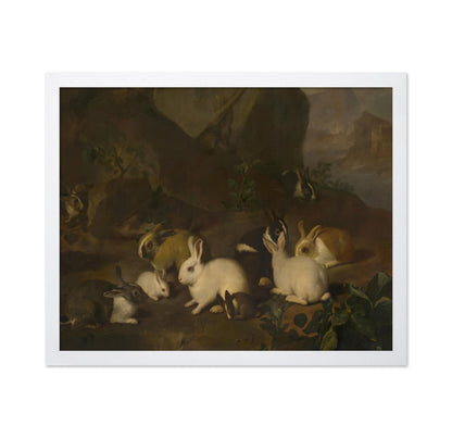 Landscape with Hares
