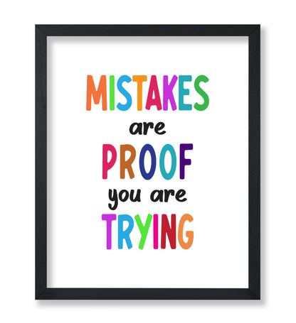 Mistakes Are Proof