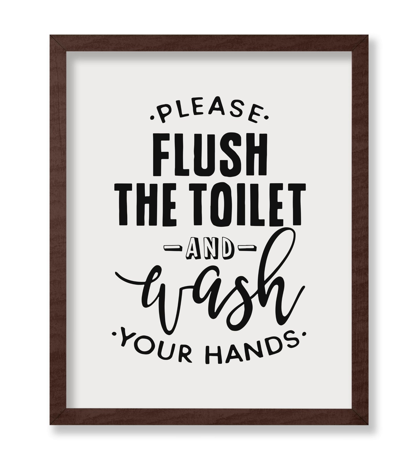 Please Flush The Toilet