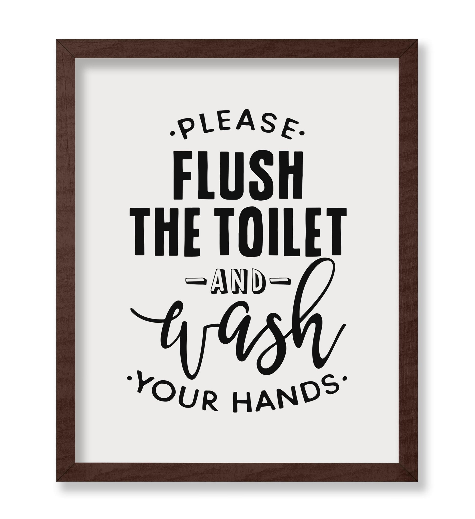 Please Flush The Toilet