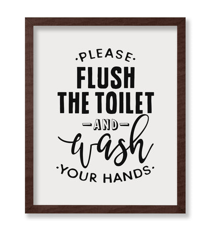 Please Flush The Toilet