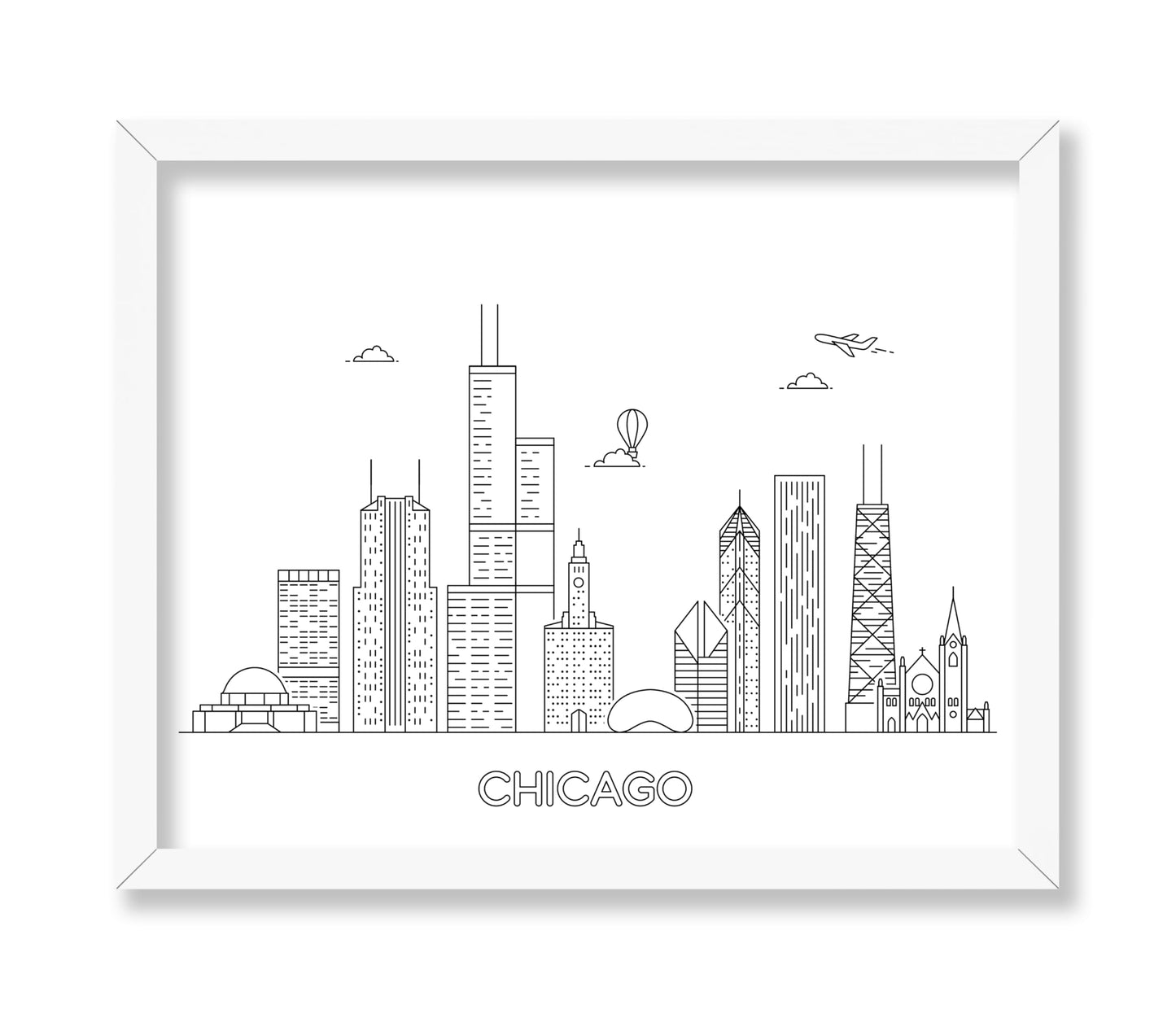 Chicago Skyline No2