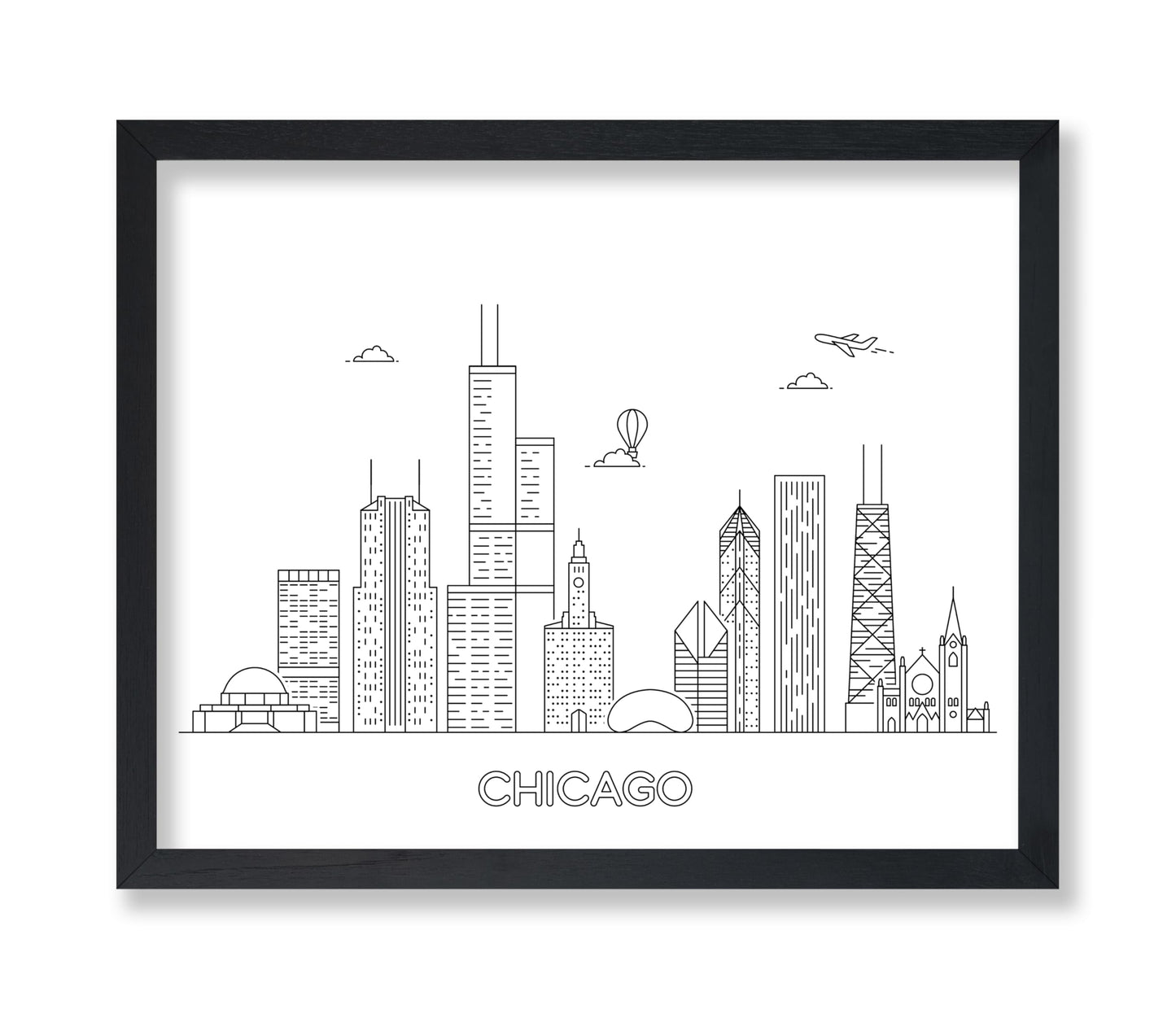 Chicago Skyline No2