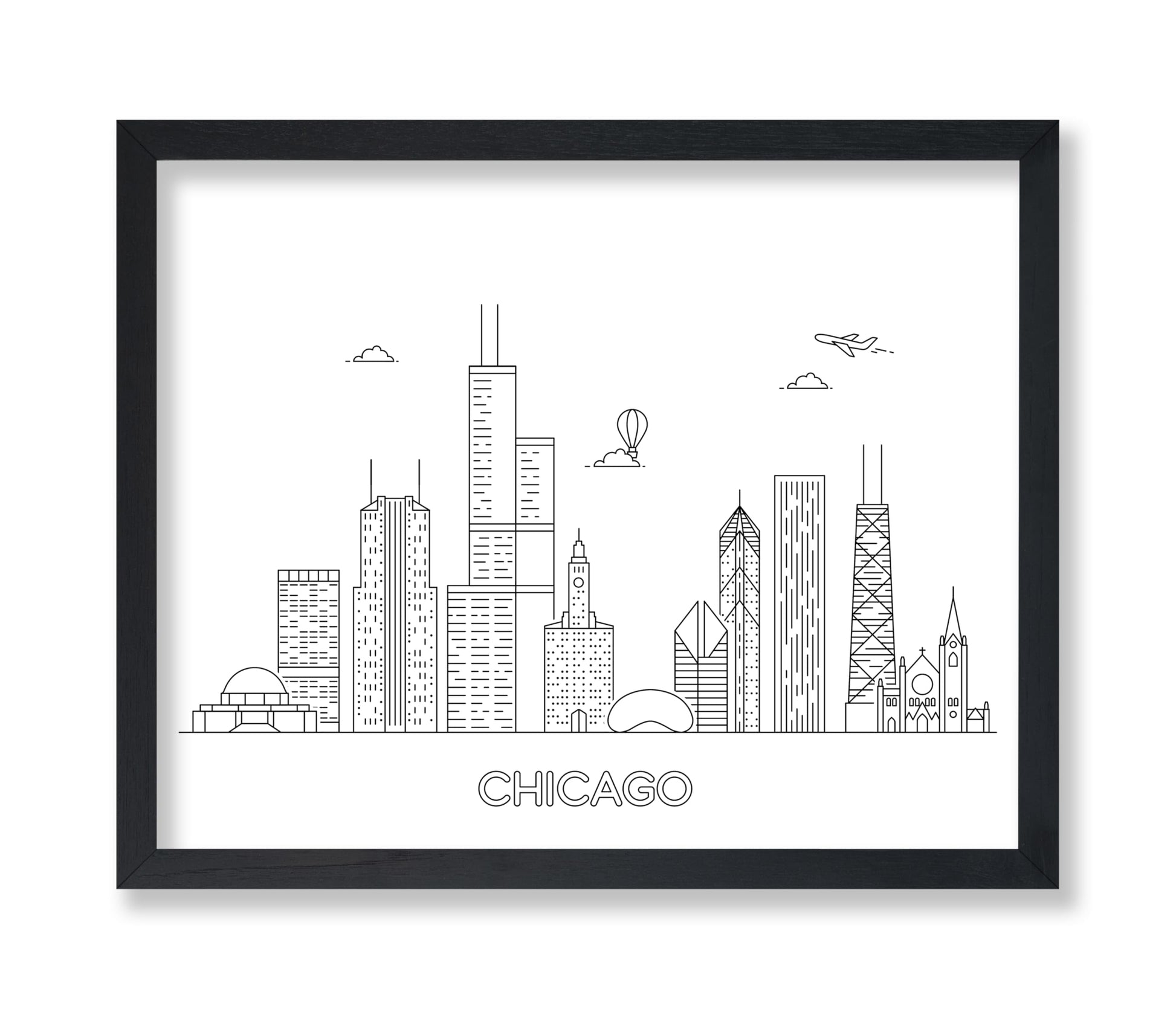 Chicago Skyline No2