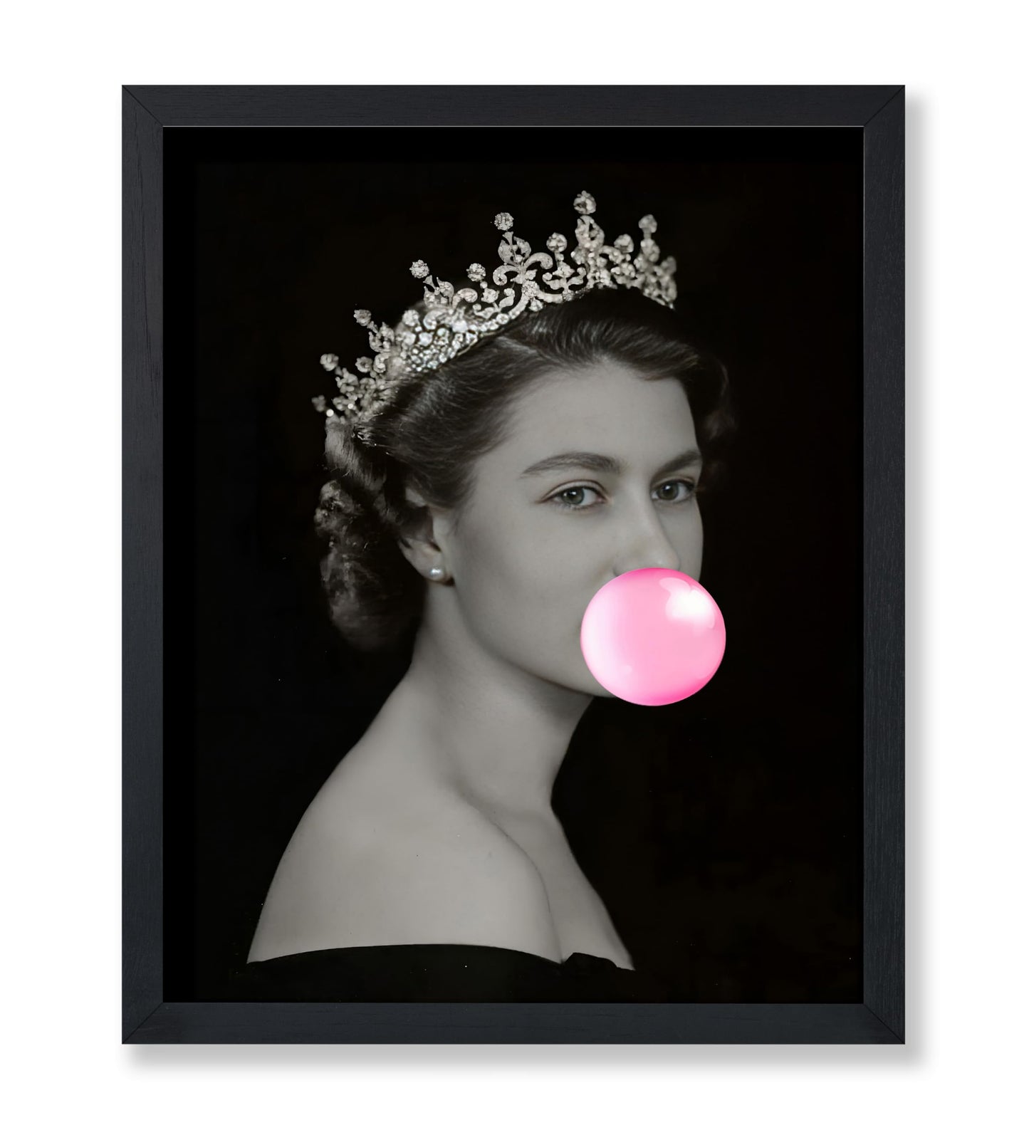 Queen Elizabeth Pink Bubble Gum No2