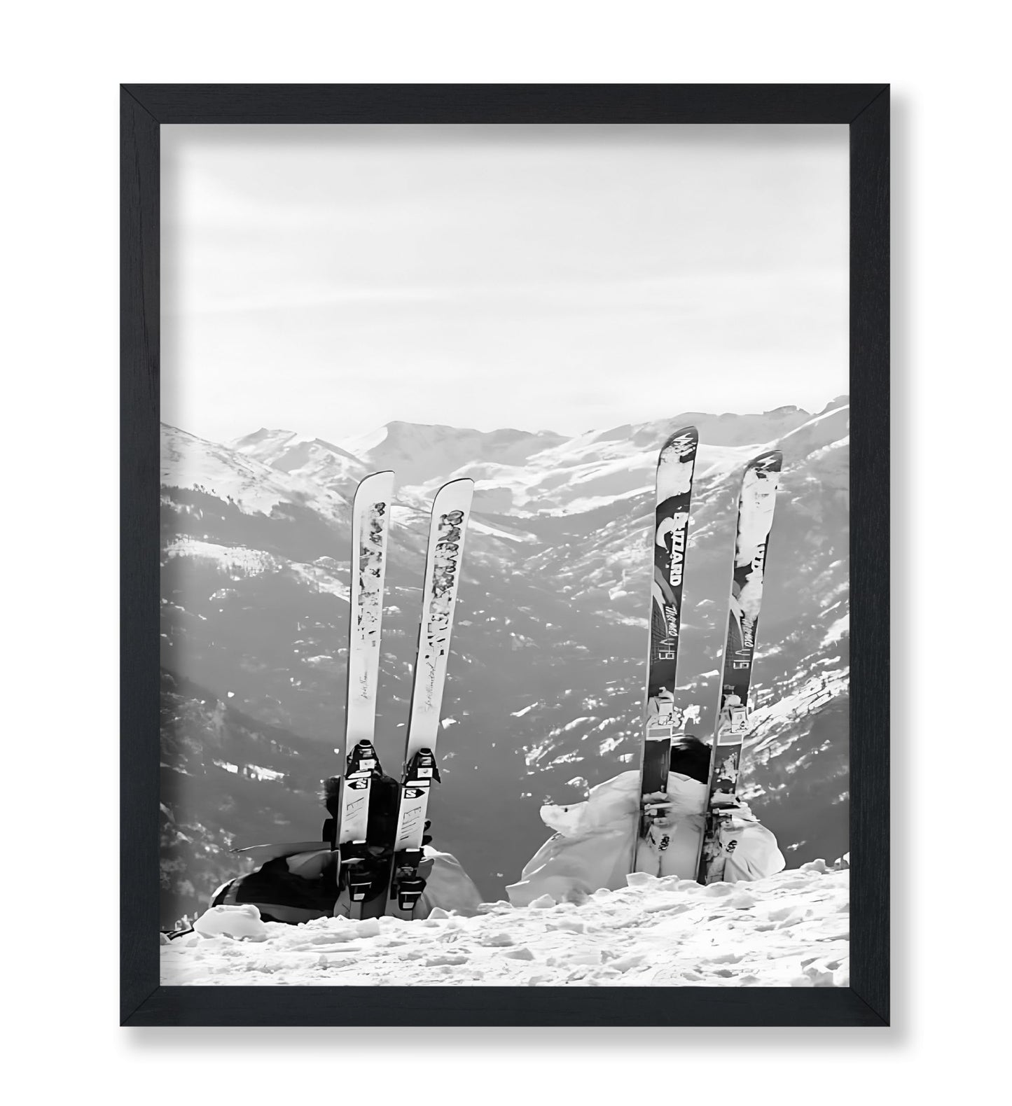 Snowblades in Ski Mountain