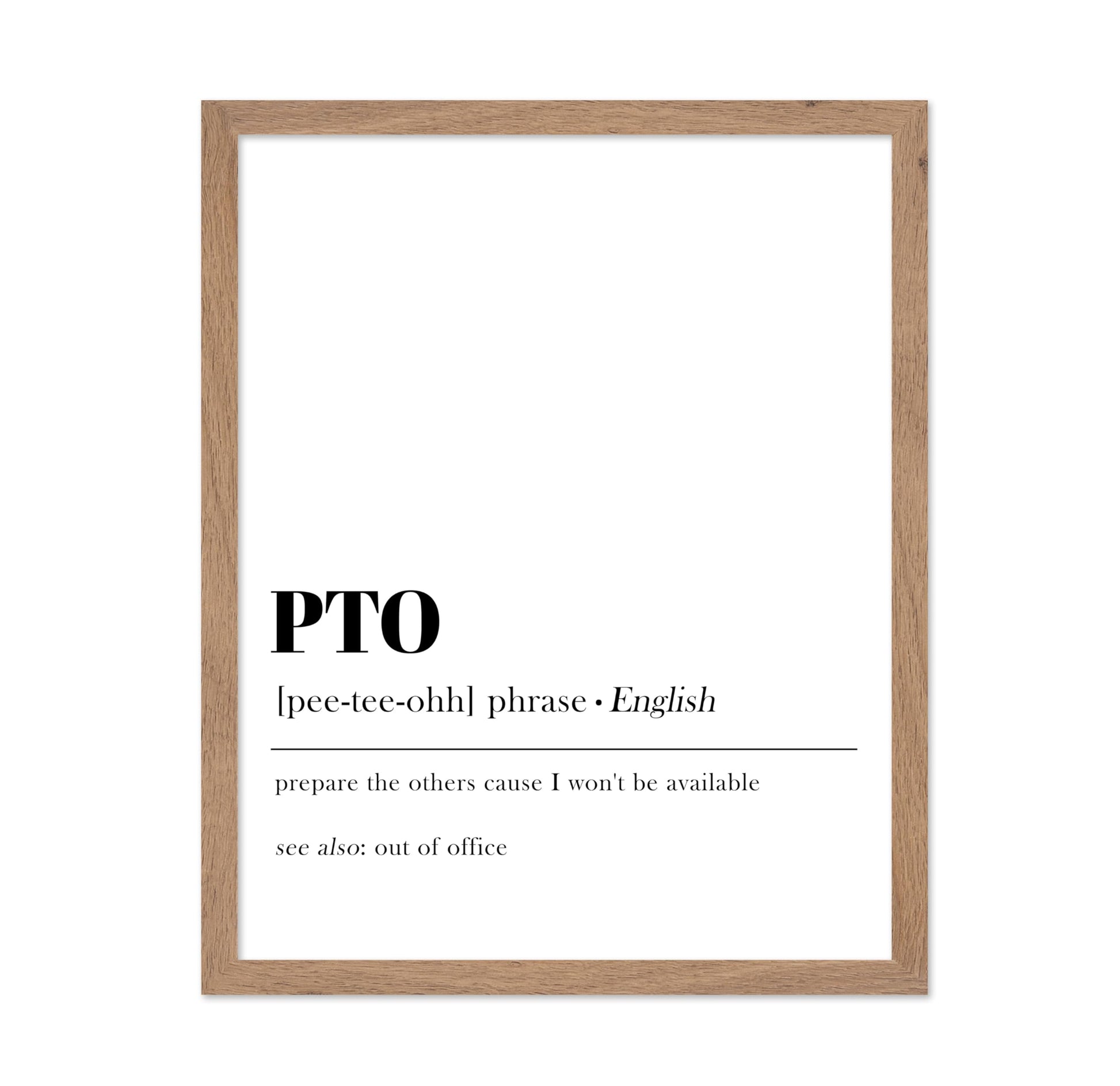 Definition of PTO