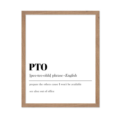 Definition of PTO
