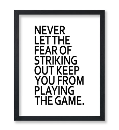 Never Let Fear