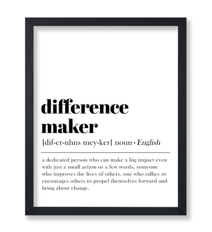 Difference Maker