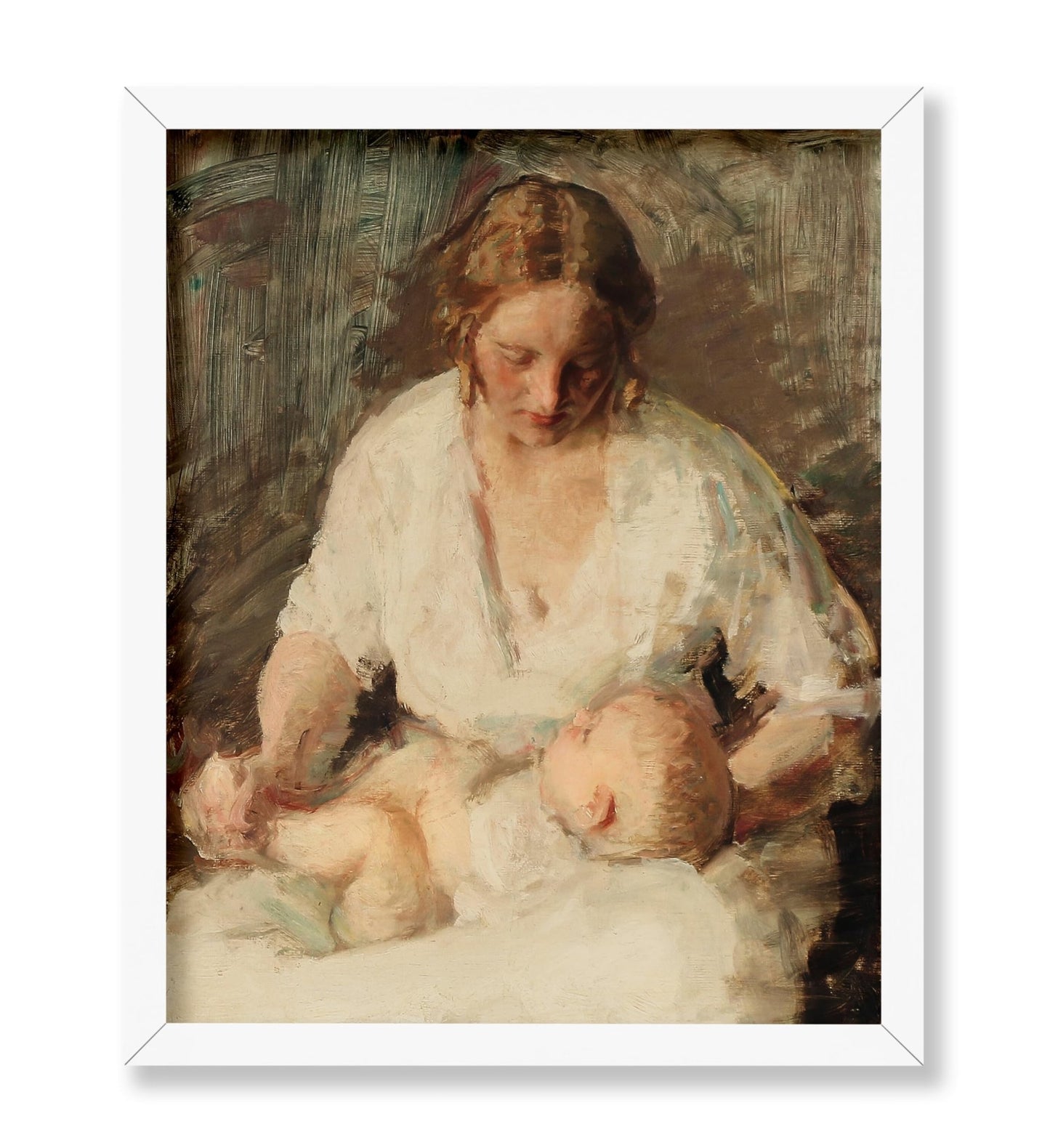 Julius Paulsen - Mother and Child