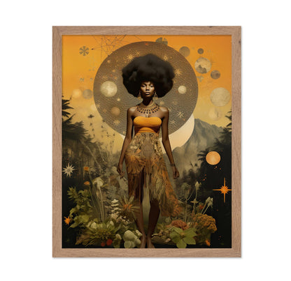 Trippy African American Woman