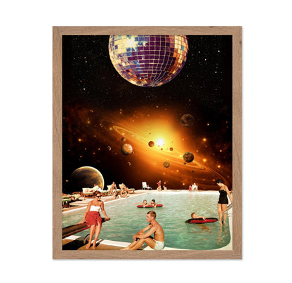 Disco Ball Pool Party