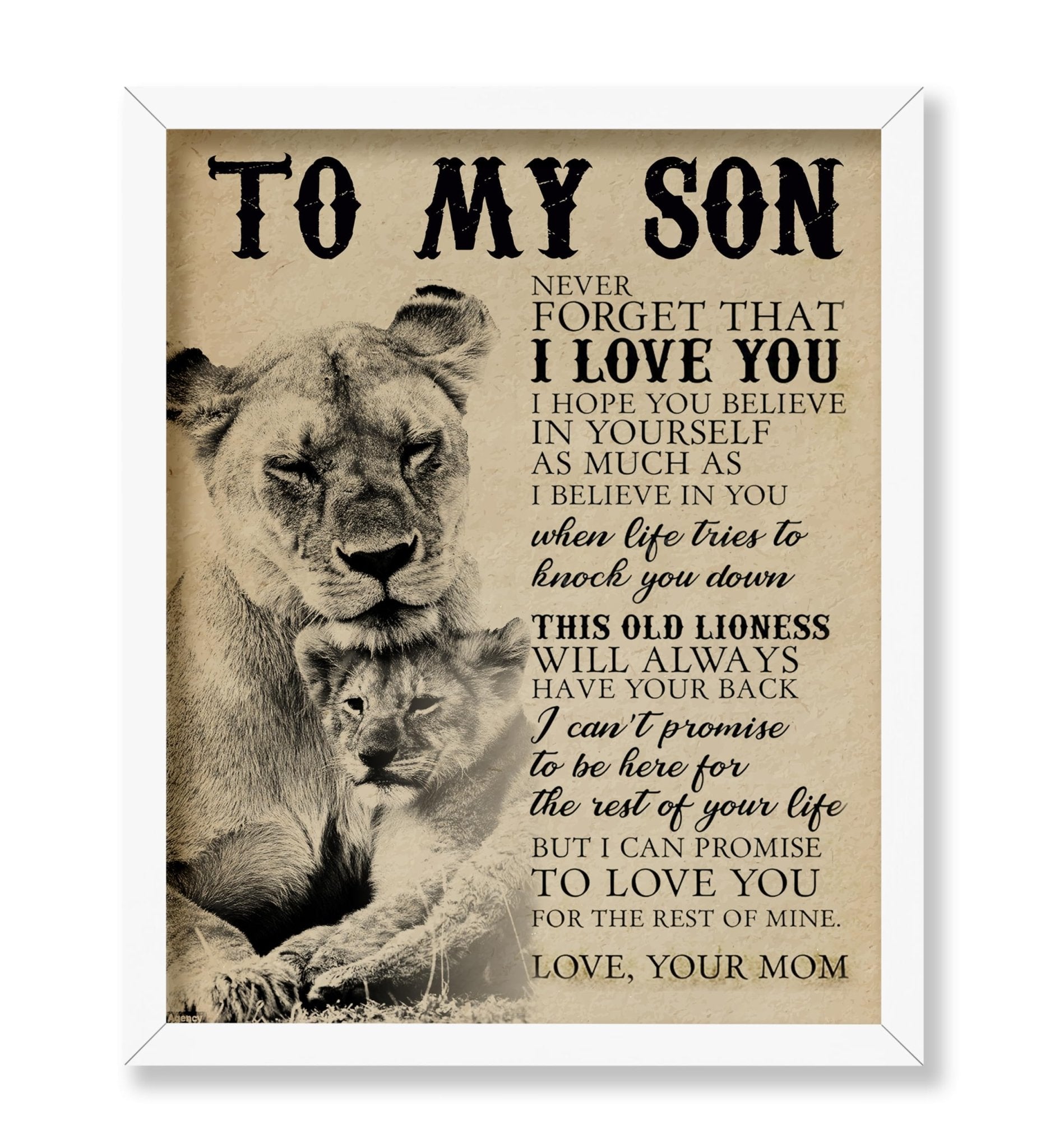 To My Son