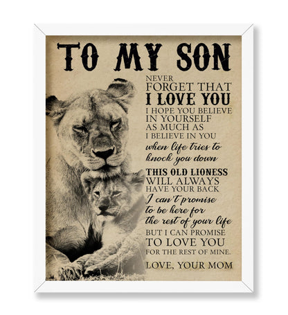 To My Son