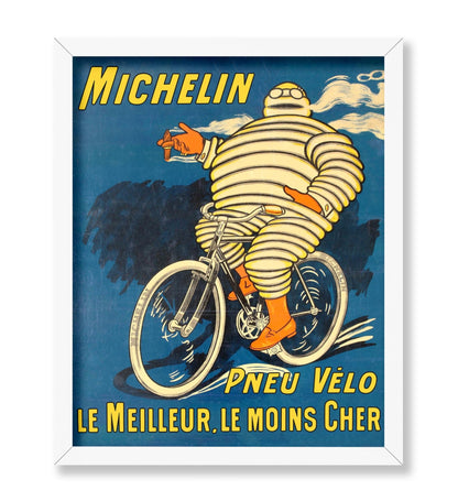 Tire Man on Bicycle