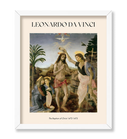 Leonardo da Vinci - The Baptism of Christ