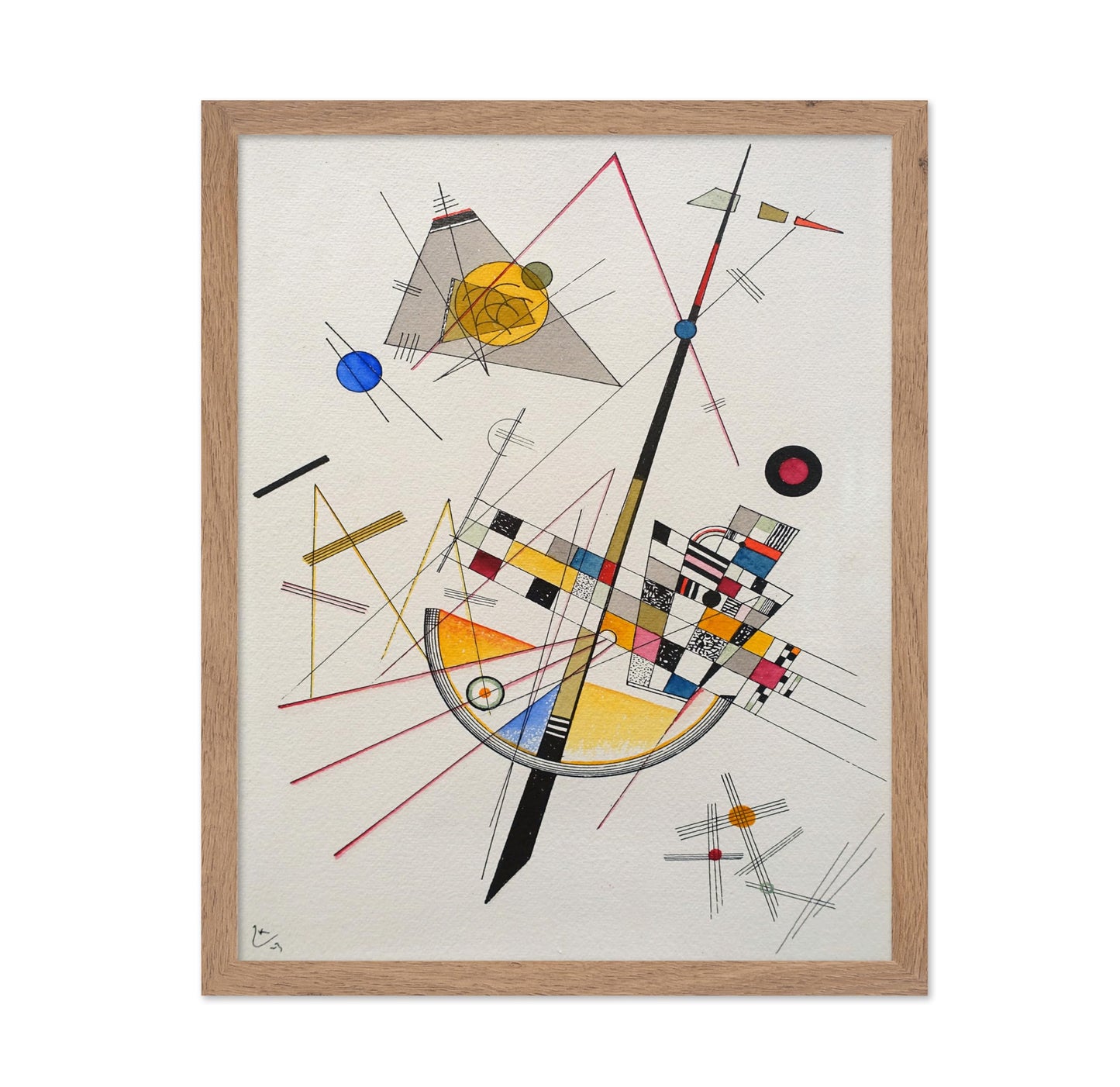 Wassily Kandinsky - Delicate Tension No2