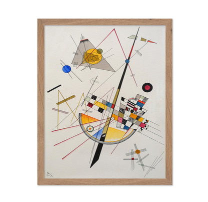 Wassily Kandinsky - Delicate Tension No2