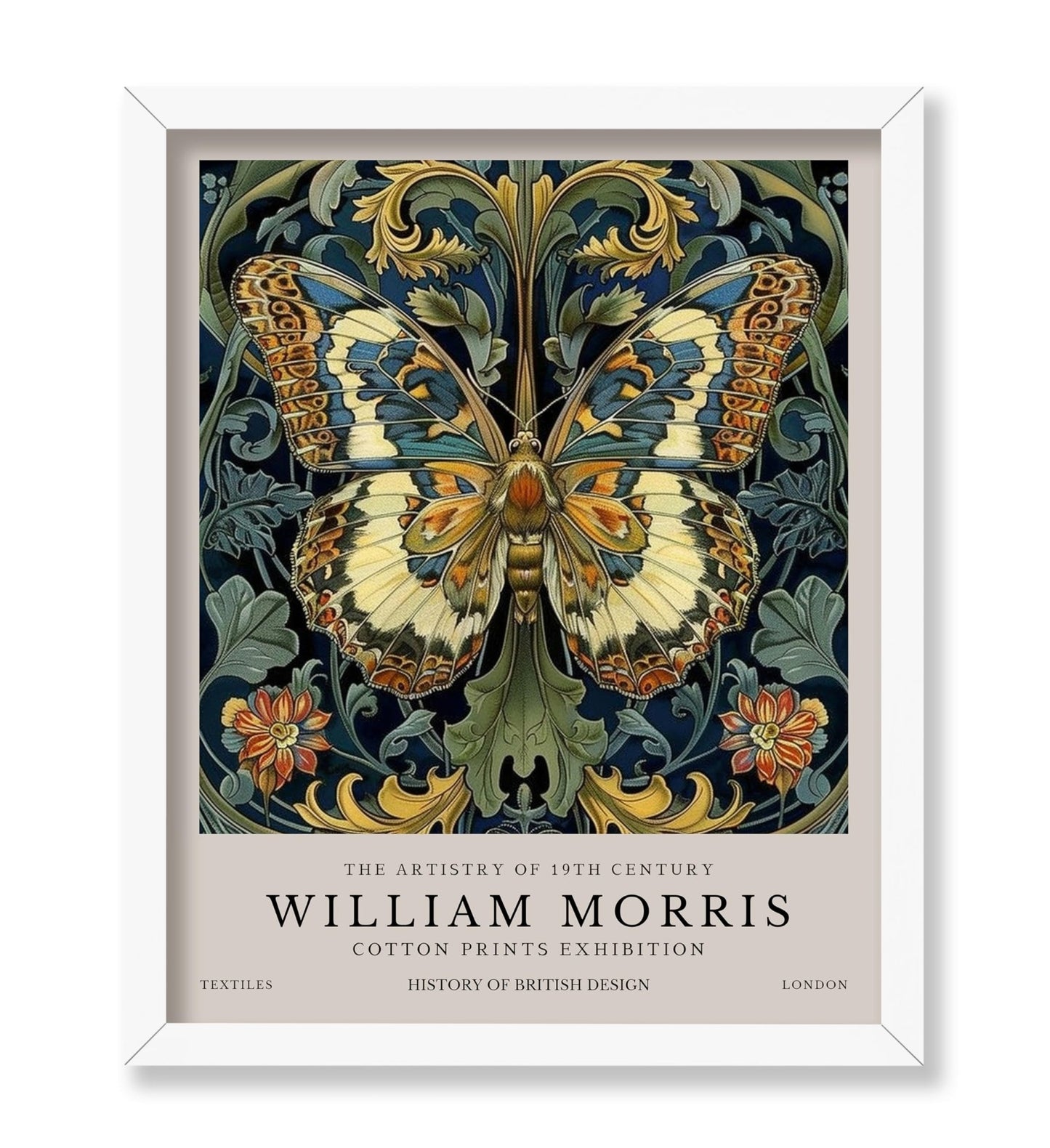 William Morris - Butterfly No3