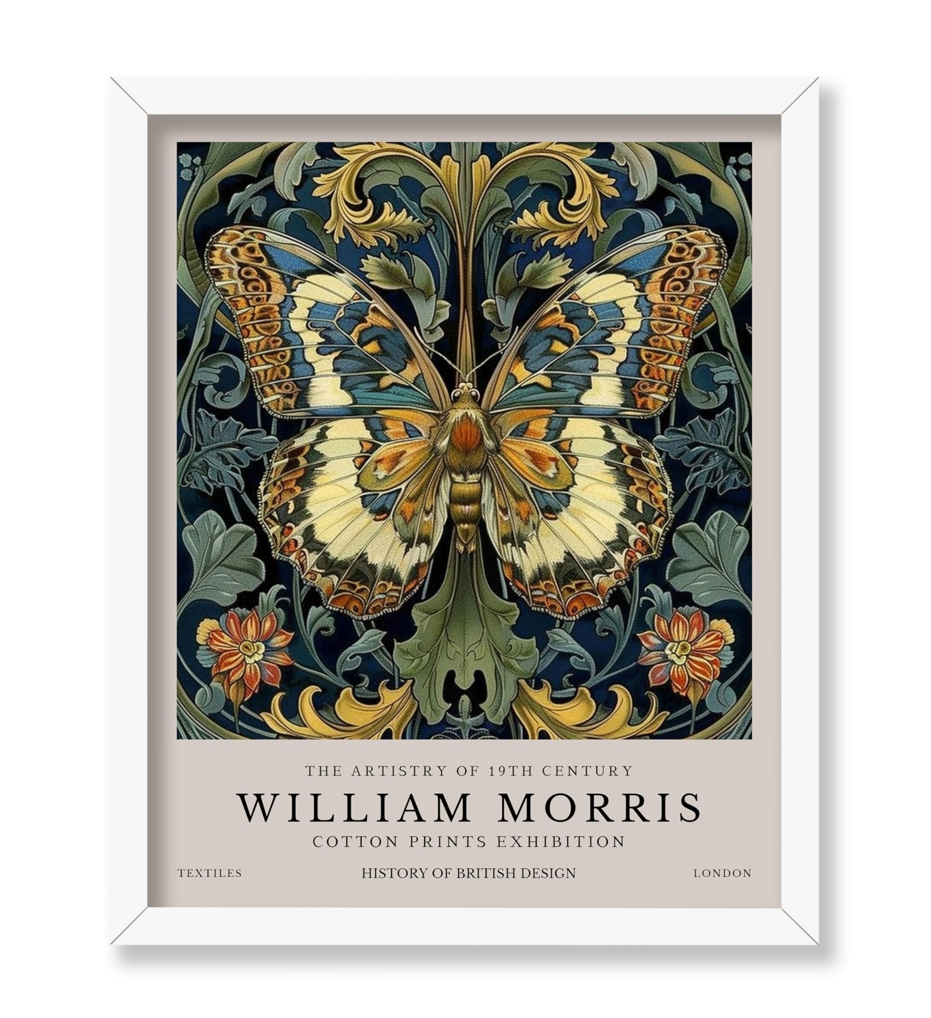William Morris - Butterfly No3
