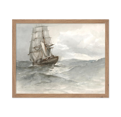 Albert Ernest Markes - Ship at Sea