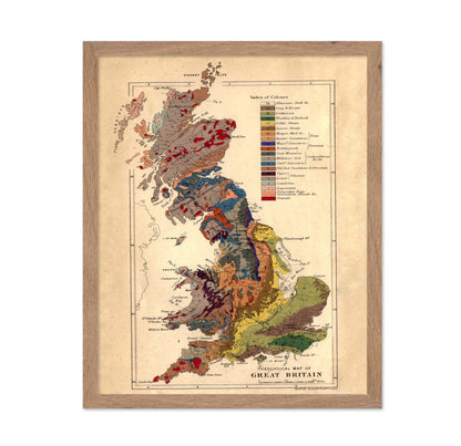 Geological Map of Great Britain