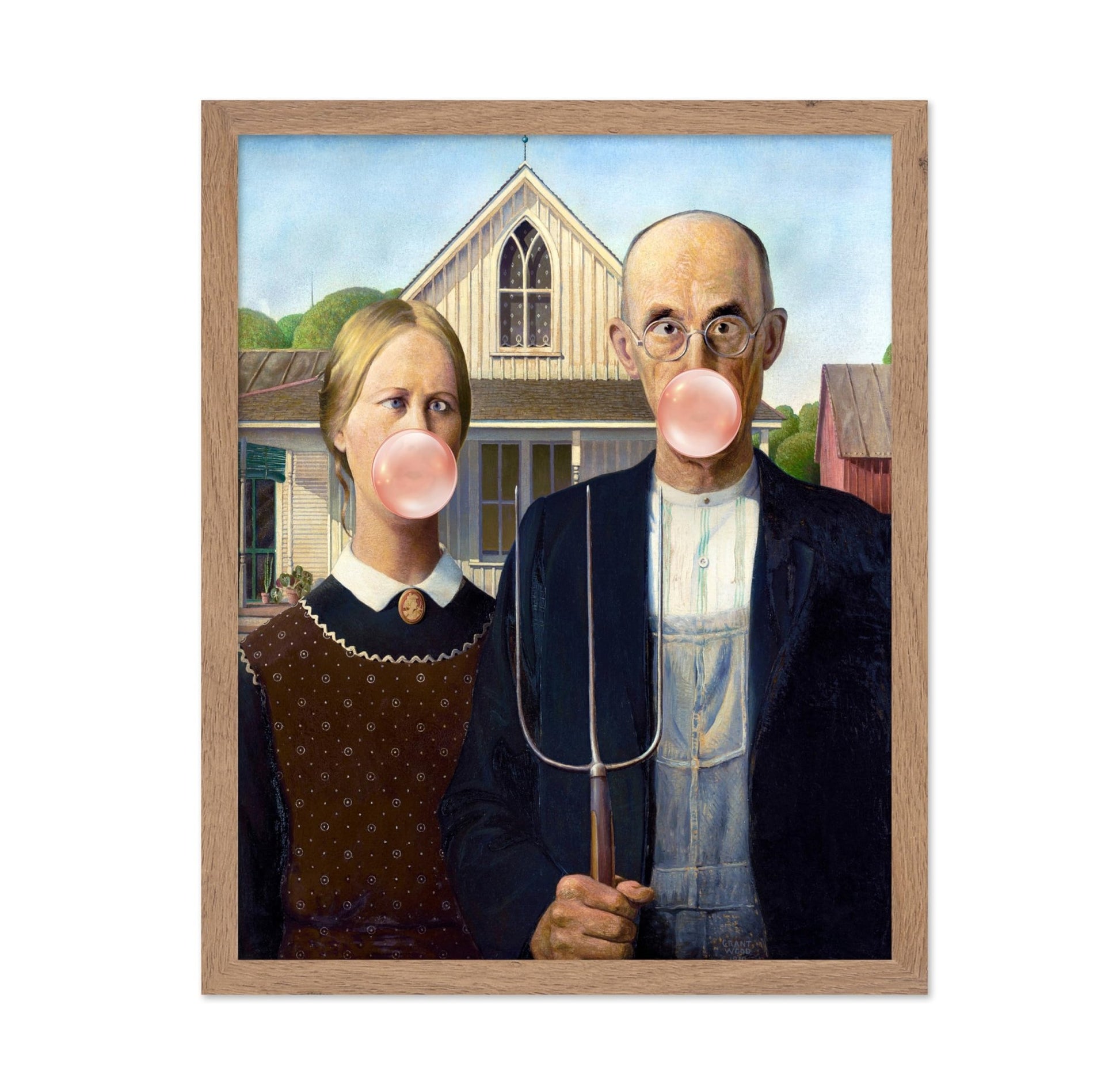 Altered American Gothic