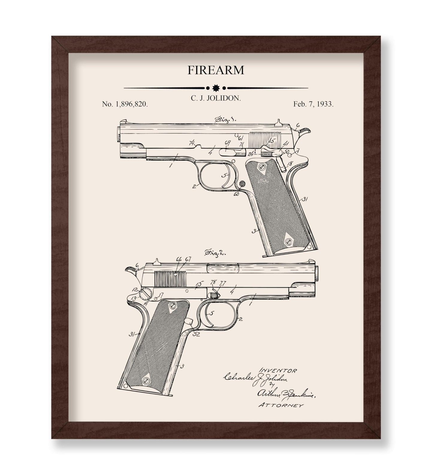 Firearm Blueprint No1