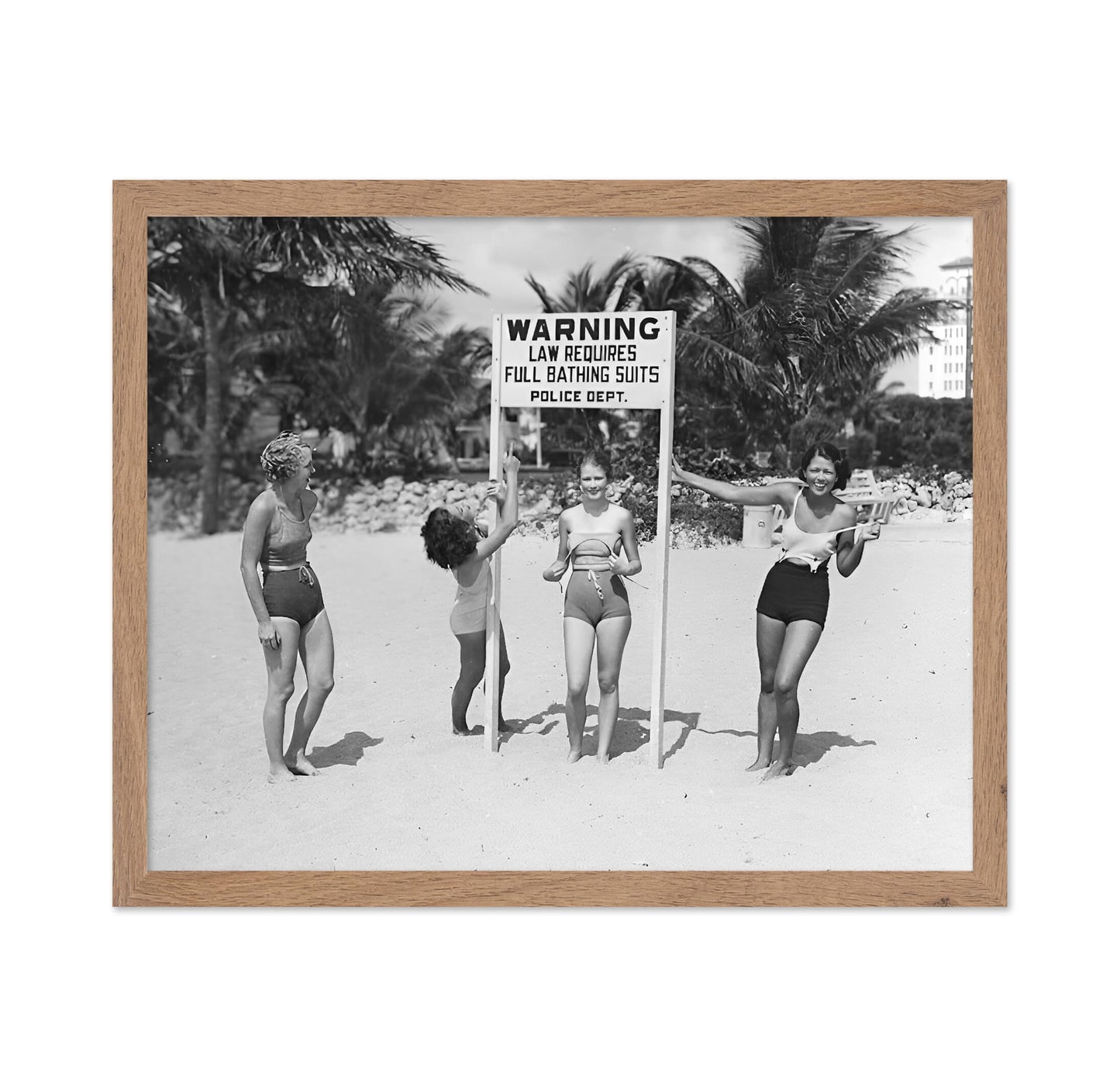 Full Bathing Suits Required