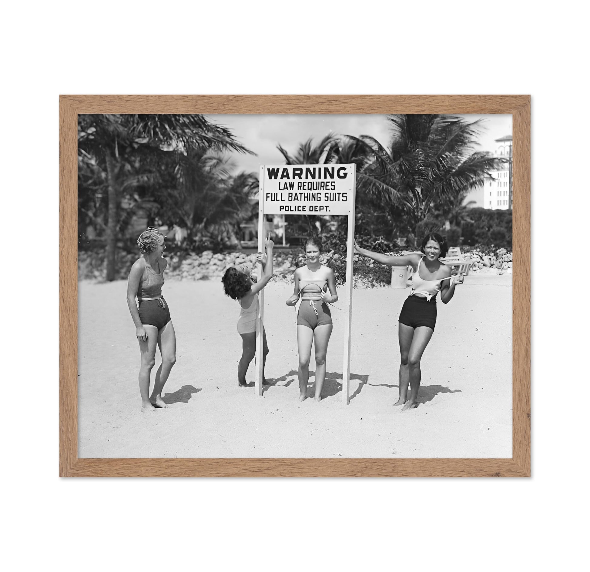 Full Bathing Suits Required