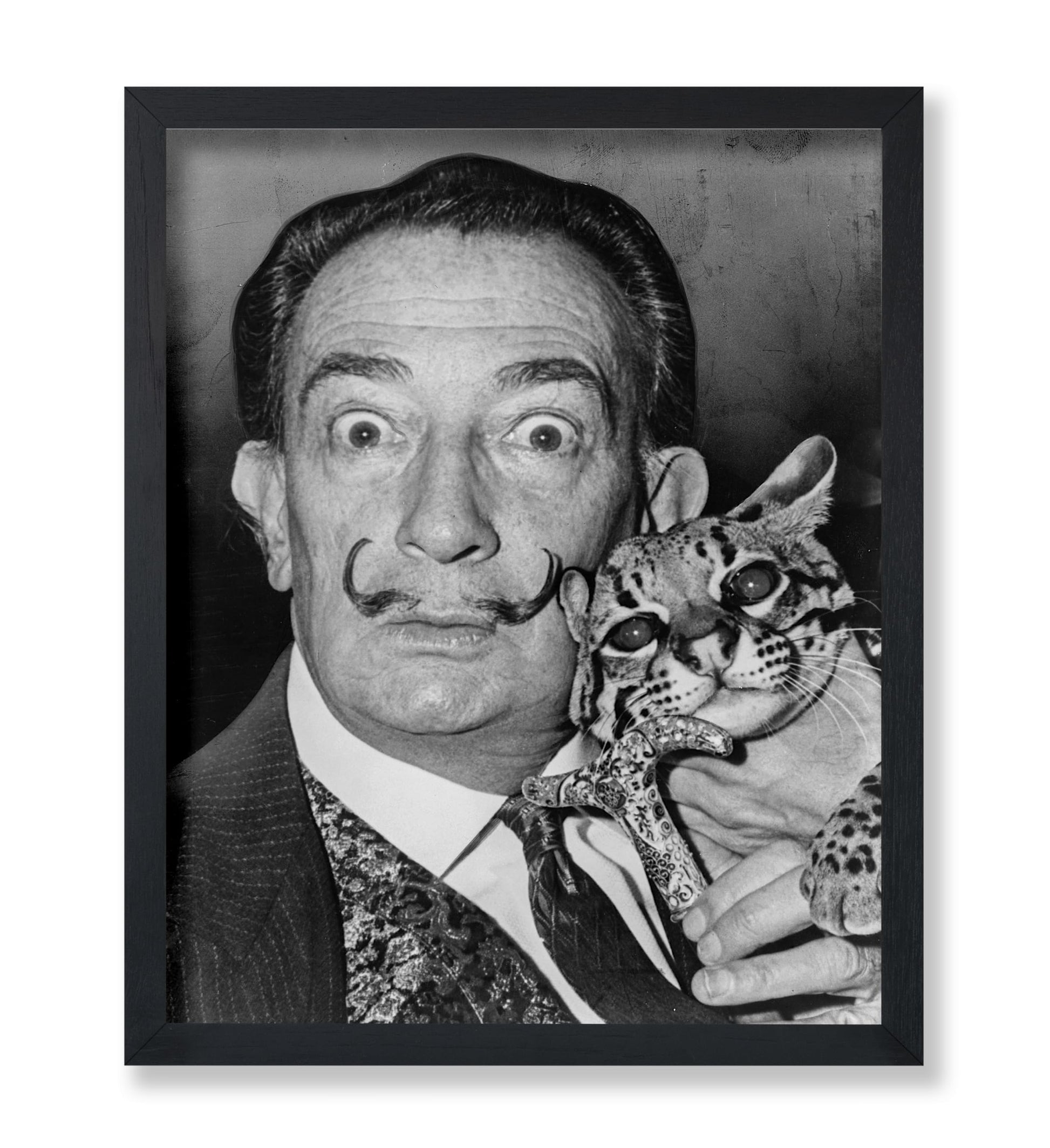 Salvador Dali and Pet