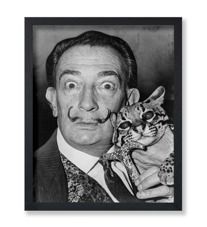 Salvador Dali and Pet