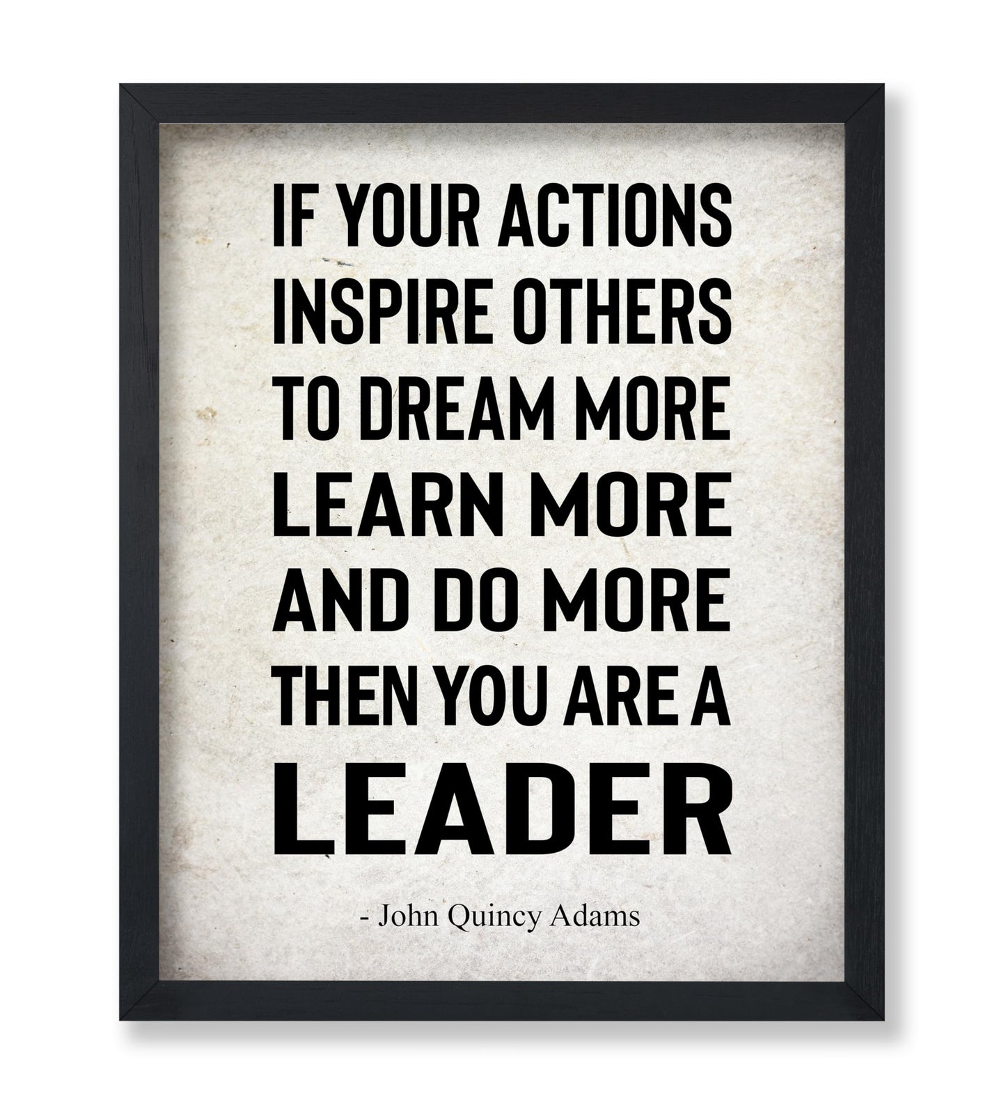 If Your Actions Inspire Others