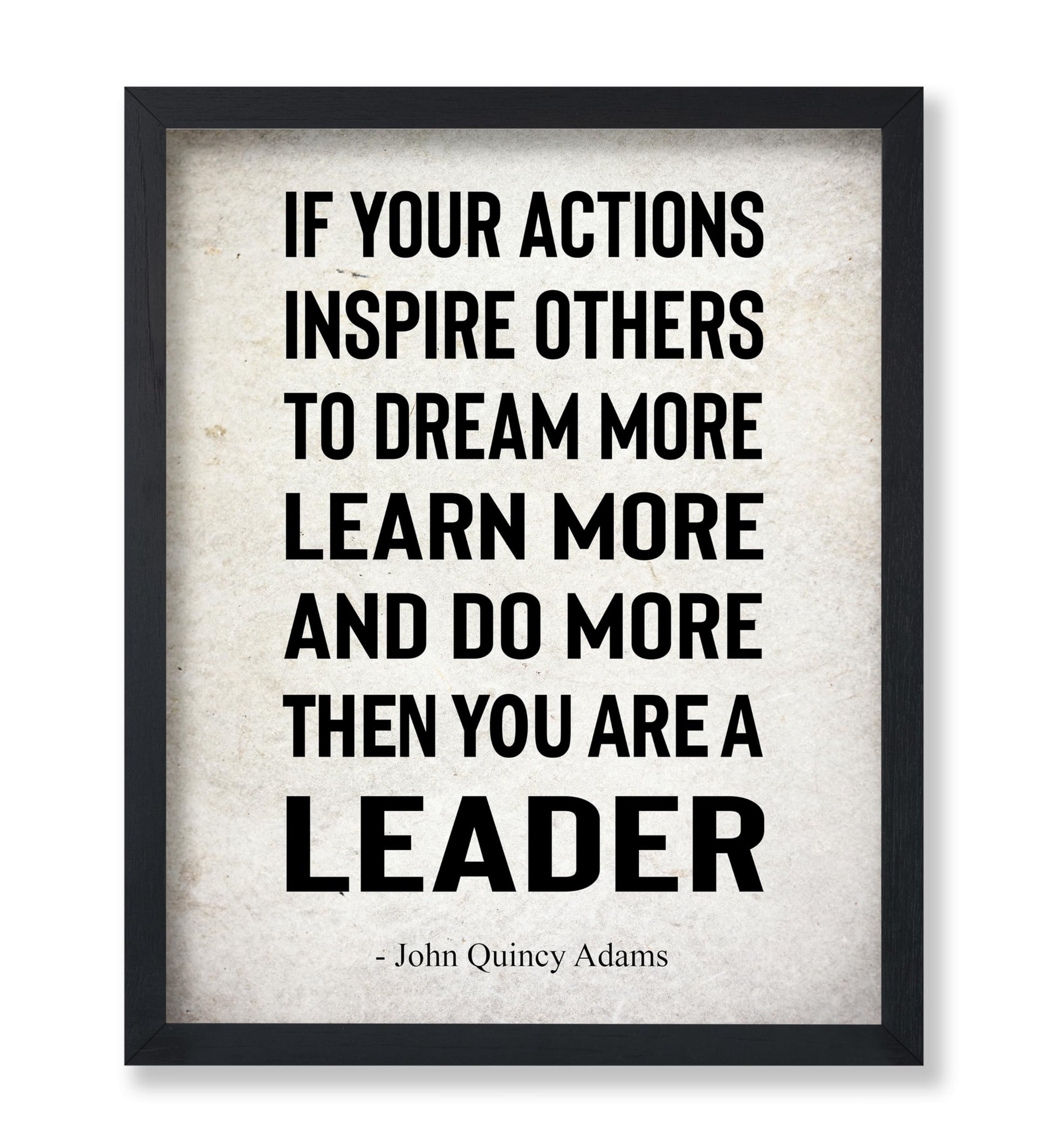 If Your Actions Inspire Others