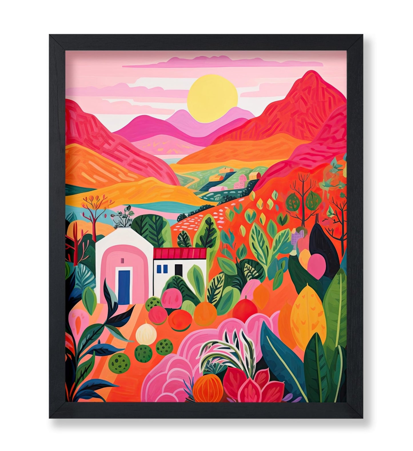 Colorful Mountains No1