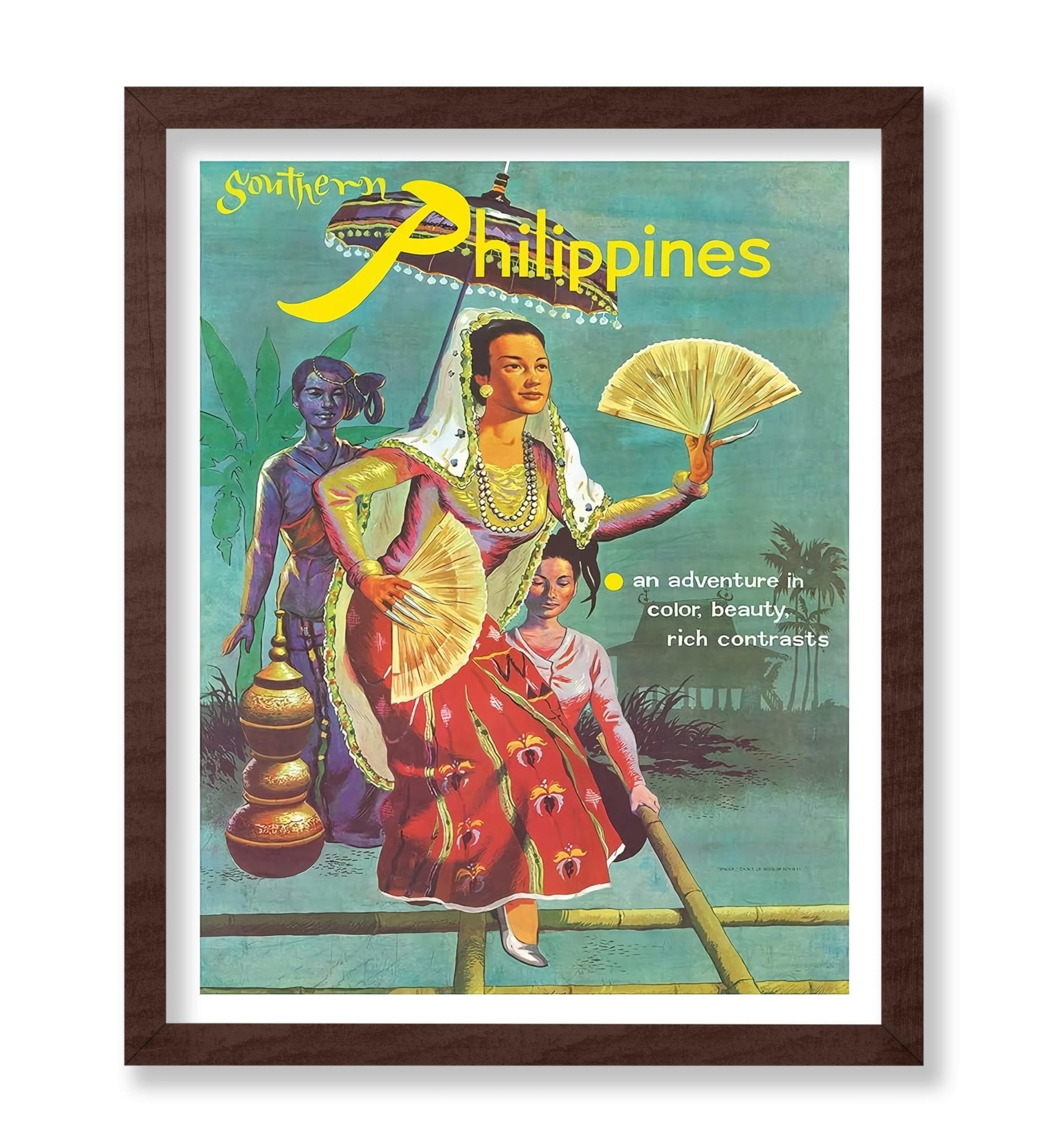 Southern Philippines Folk Dancer