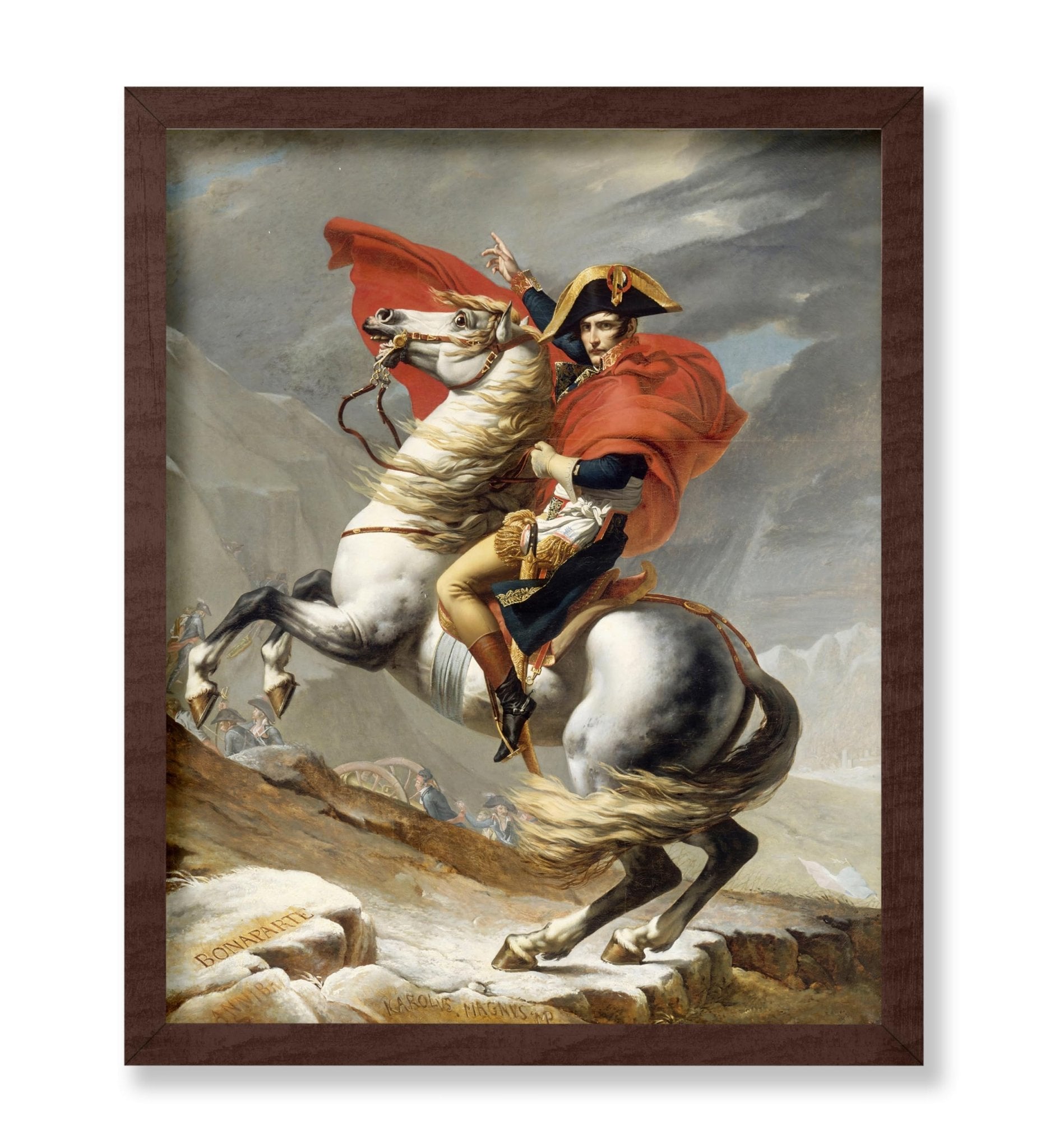 Jacques-Louis David - Napoleon Crossing the Alps