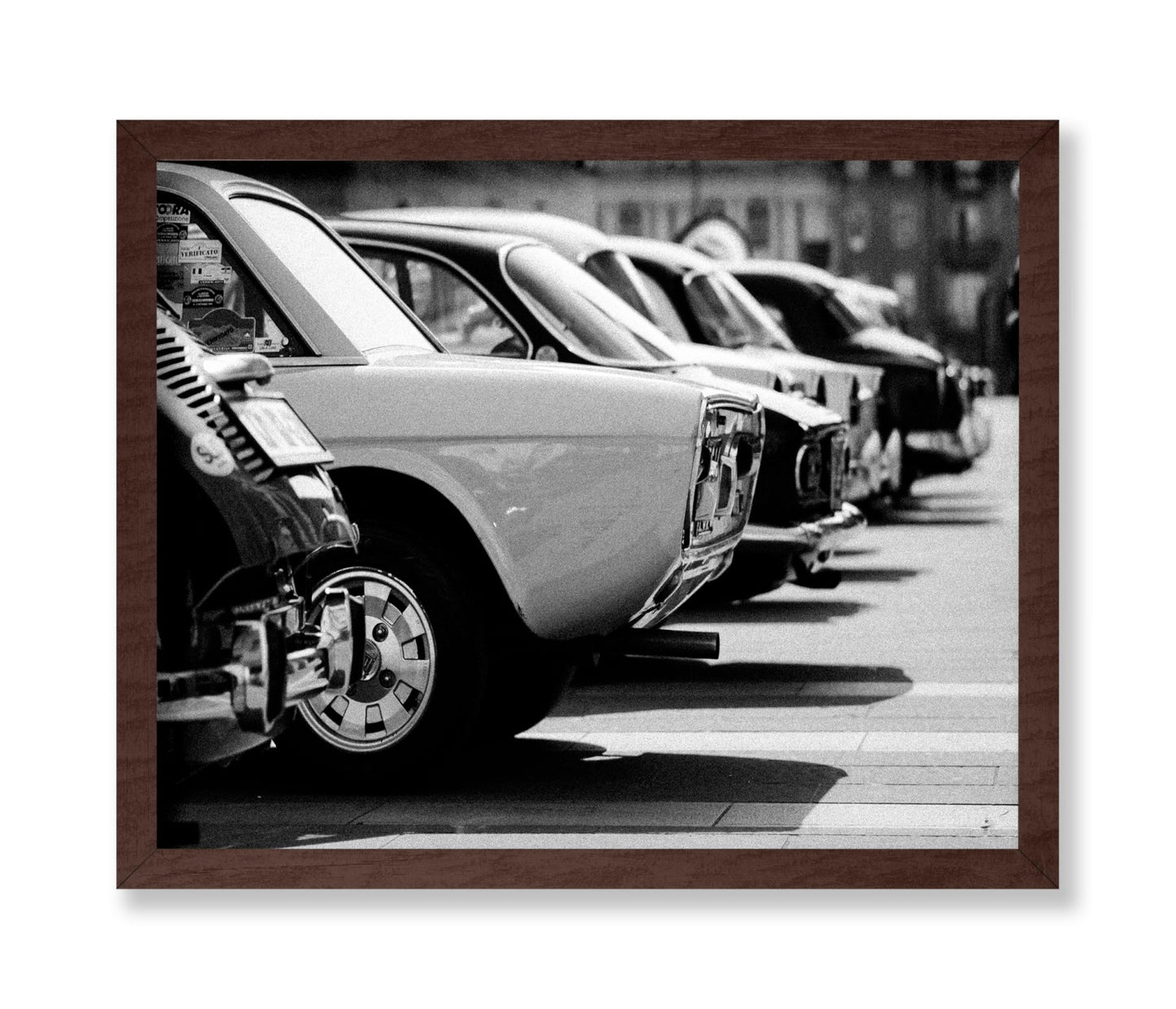 Parked Classic Cars