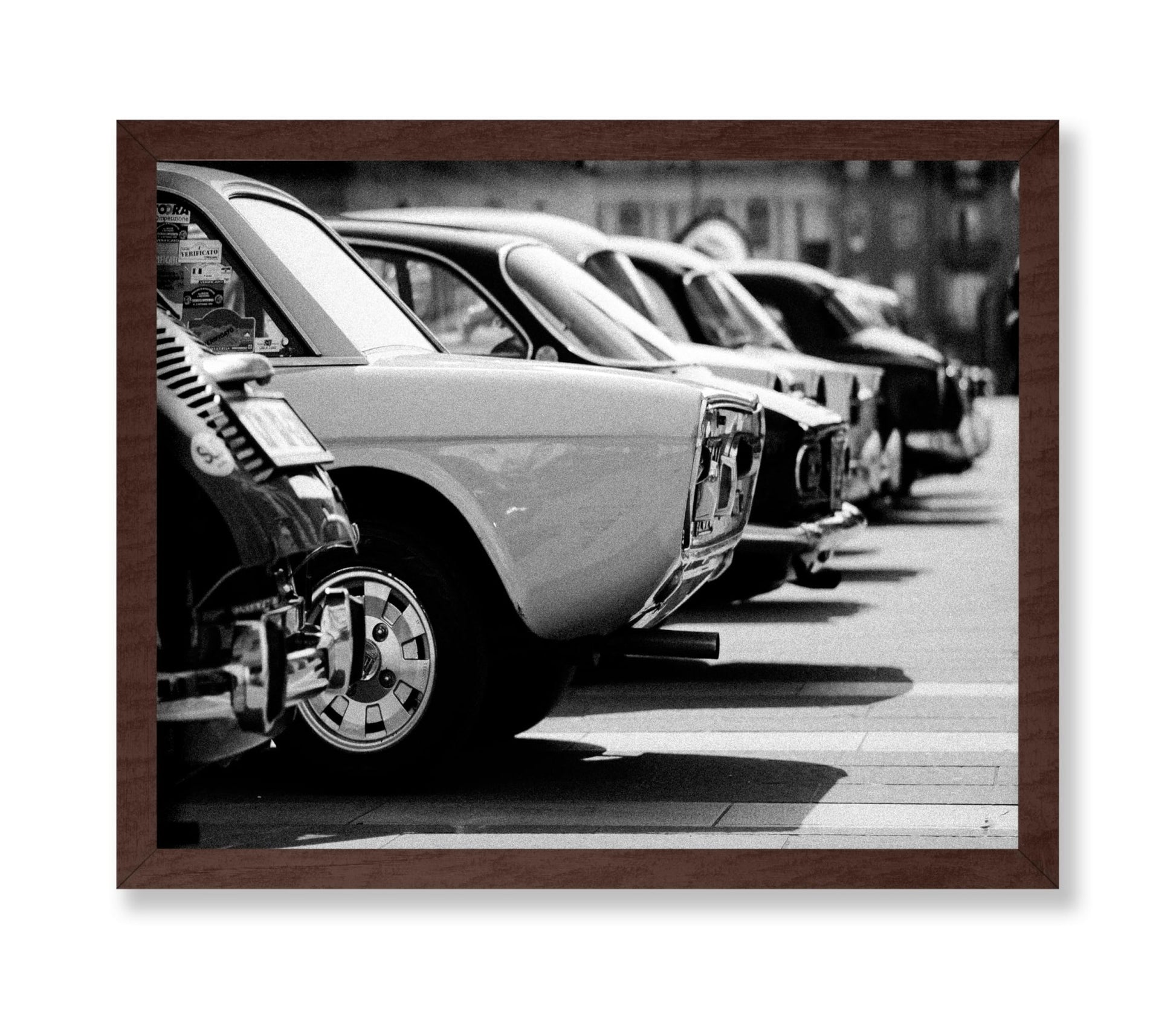 Parked Classic Cars