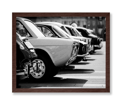 Parked Classic Cars