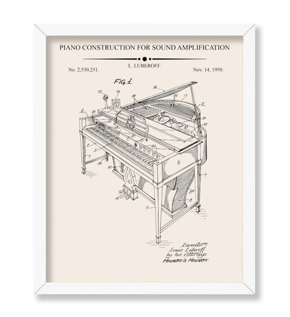 Piano Blueprint No1