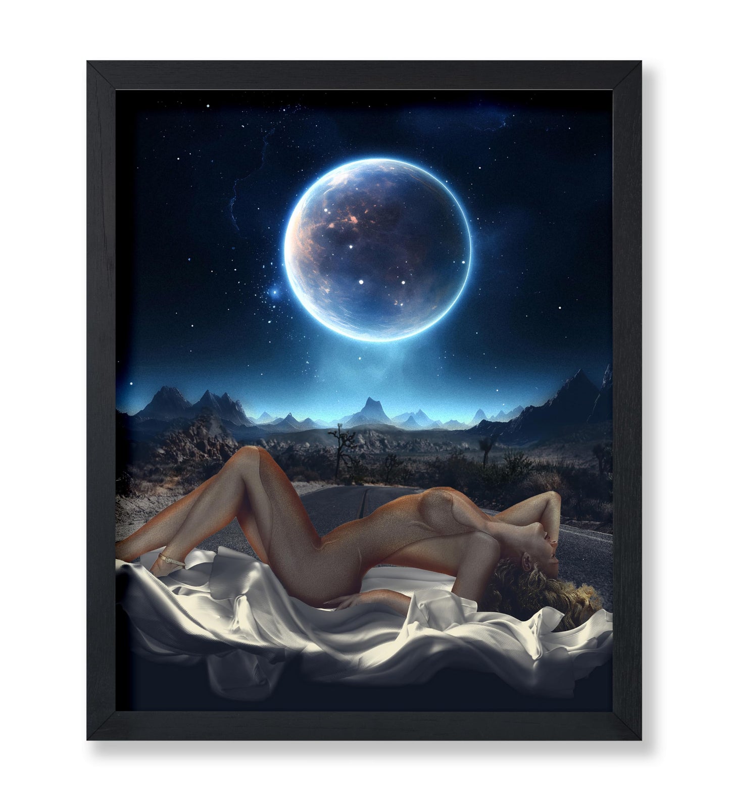 Pin-Up Girl & Space
