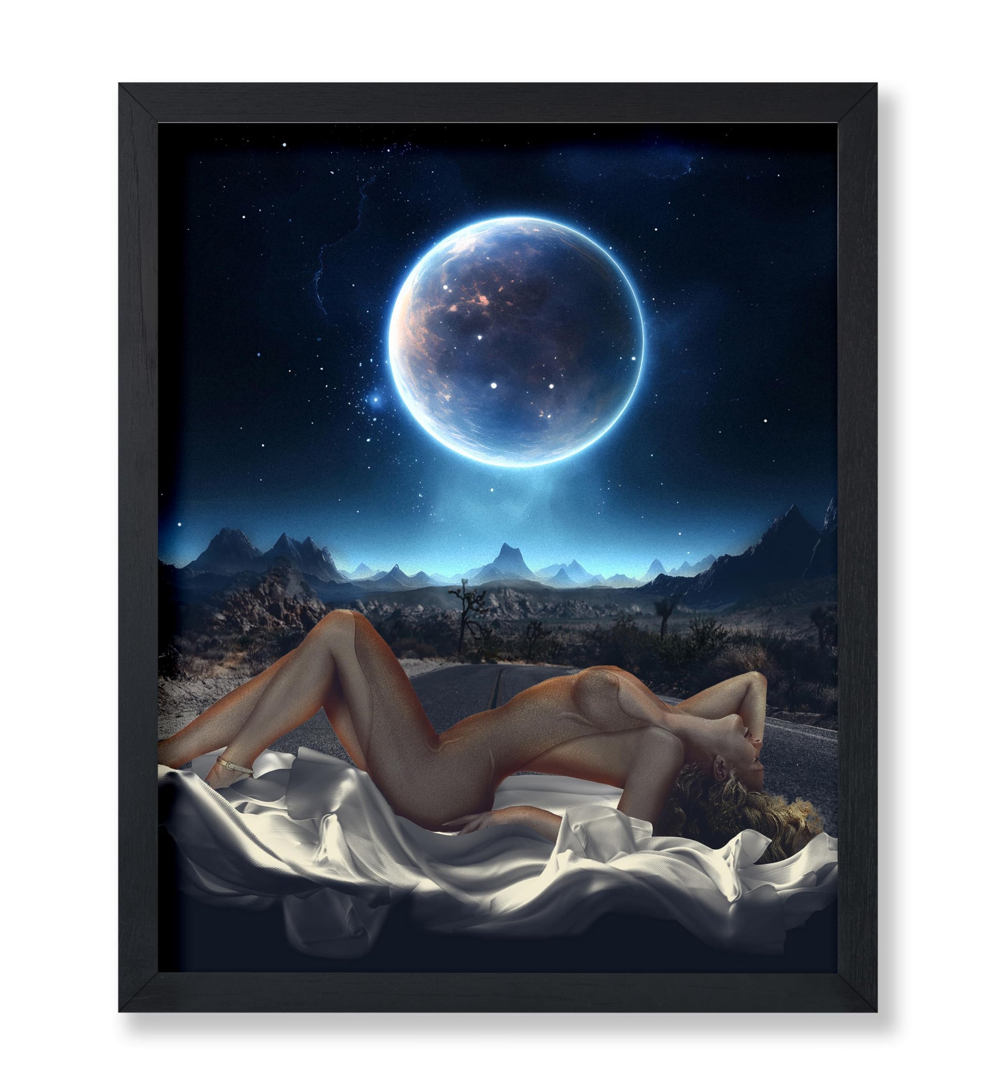 Pin-Up Girl & Space