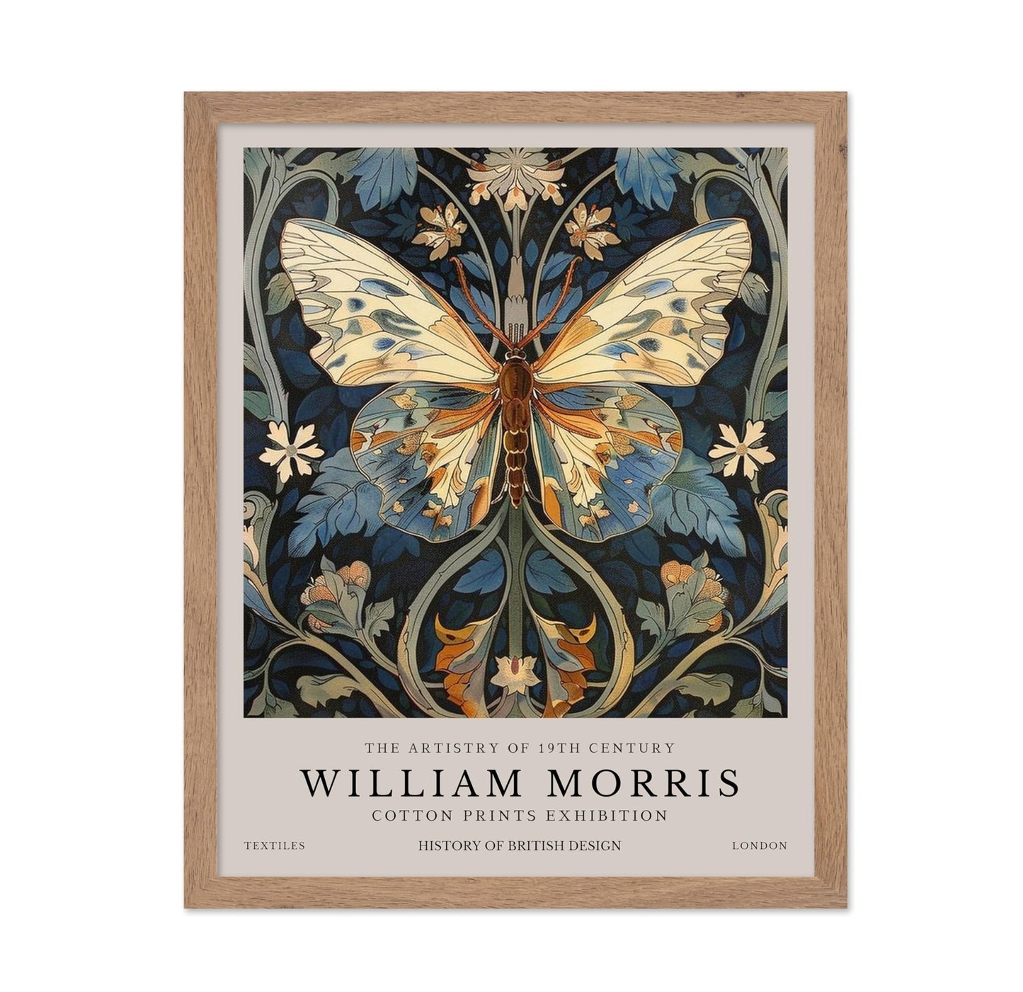 William Morris - Butterfly No7