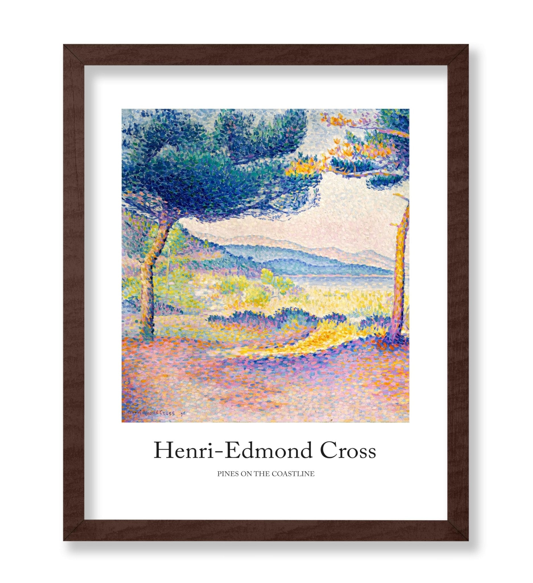 Henri Edmond Cross - Pines on the Coastline No2