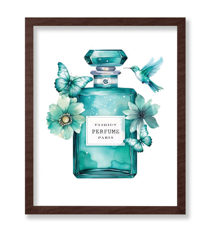 Turquoise Blue Fashion Perfume