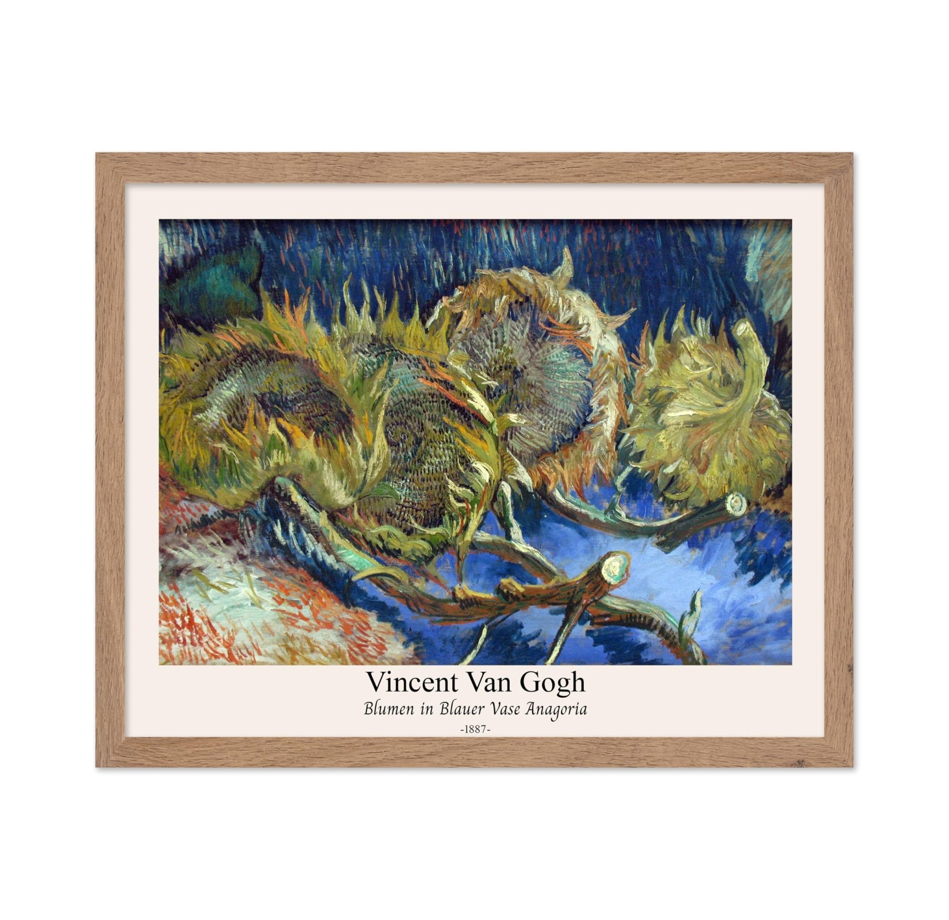 Van Gogh - Blumen in Bauer Vase Anagoria