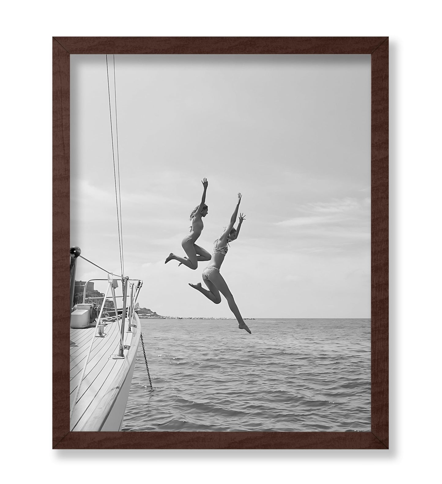 Jumping Off a Boat